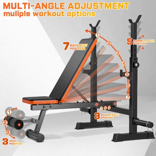 mighty sport house workout bench